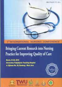 Image of The 3rd International Nursing Conference : Bringing Current Research into Nursing Practice for Improving Quality of Care