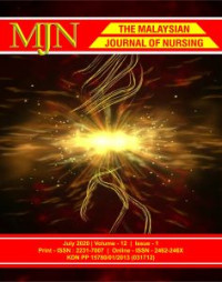 Image of The Malaysian Journal of Nursing, July 2020 Vol. 12 Issue 1