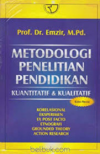 Image of Metodologi Penelitian Pendidikan : Kuantitatif & Kualitatif